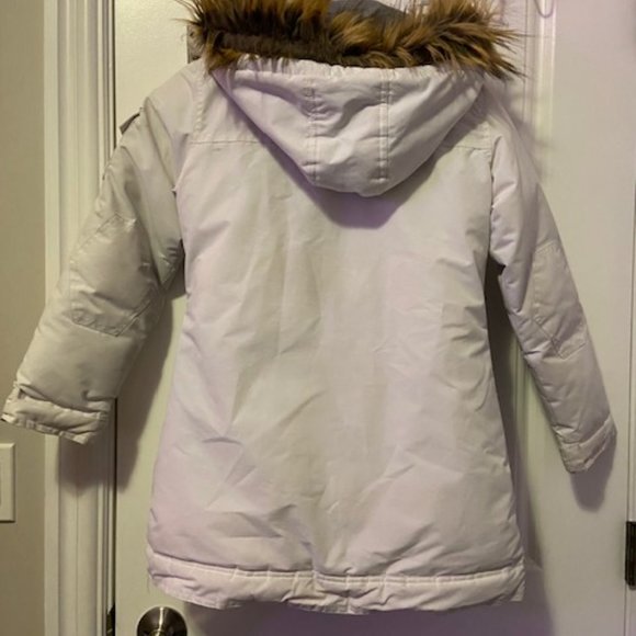 White Steve Madden Winter Coat Kids Size 10/12 - Picture 2 of 9